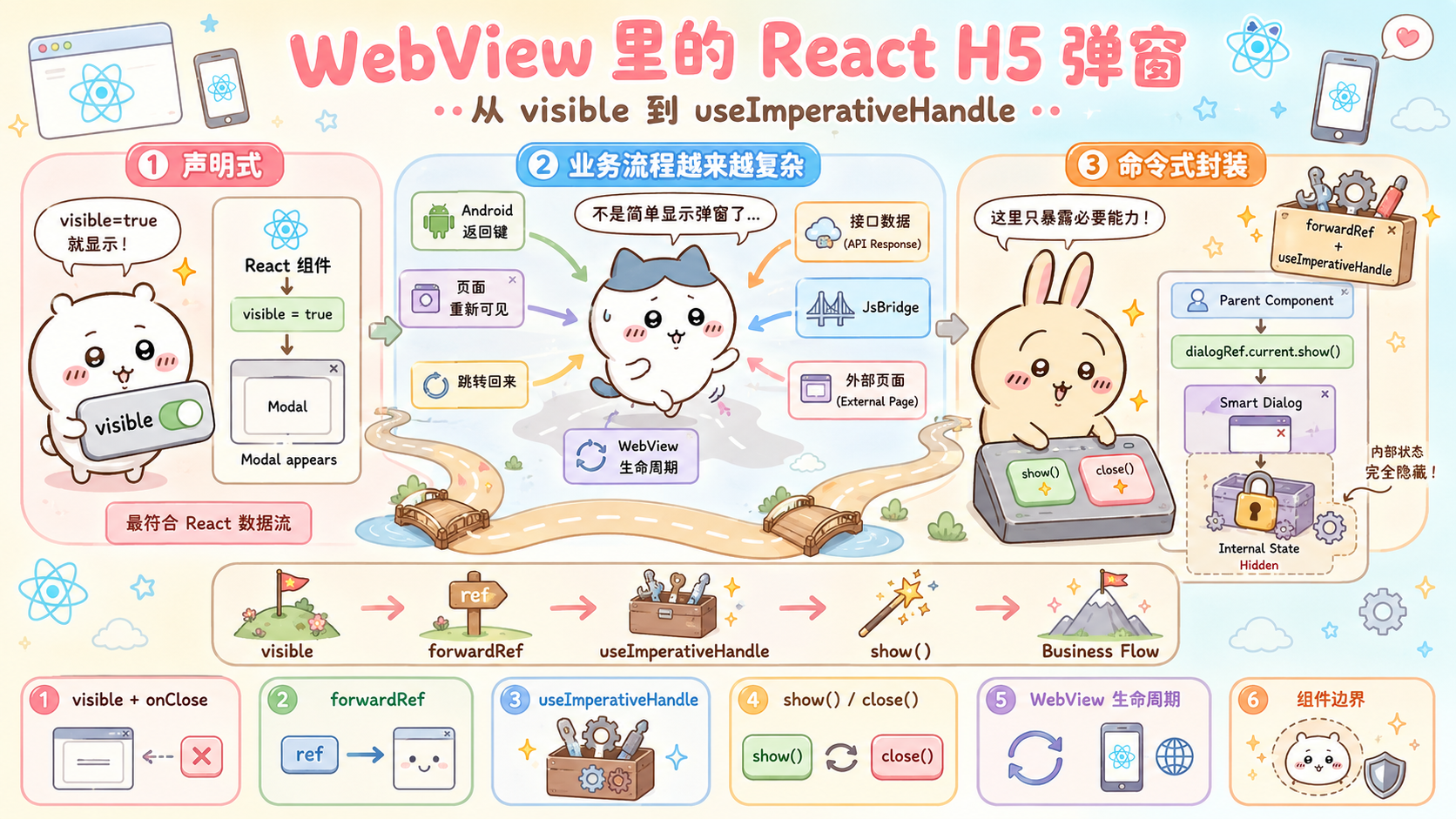 WebView 里的 React H5 弹窗